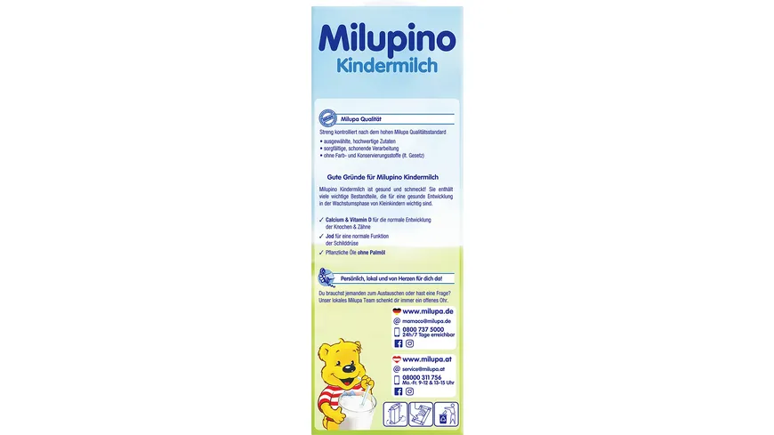 Milupa Milupino Kindermilch 1 l