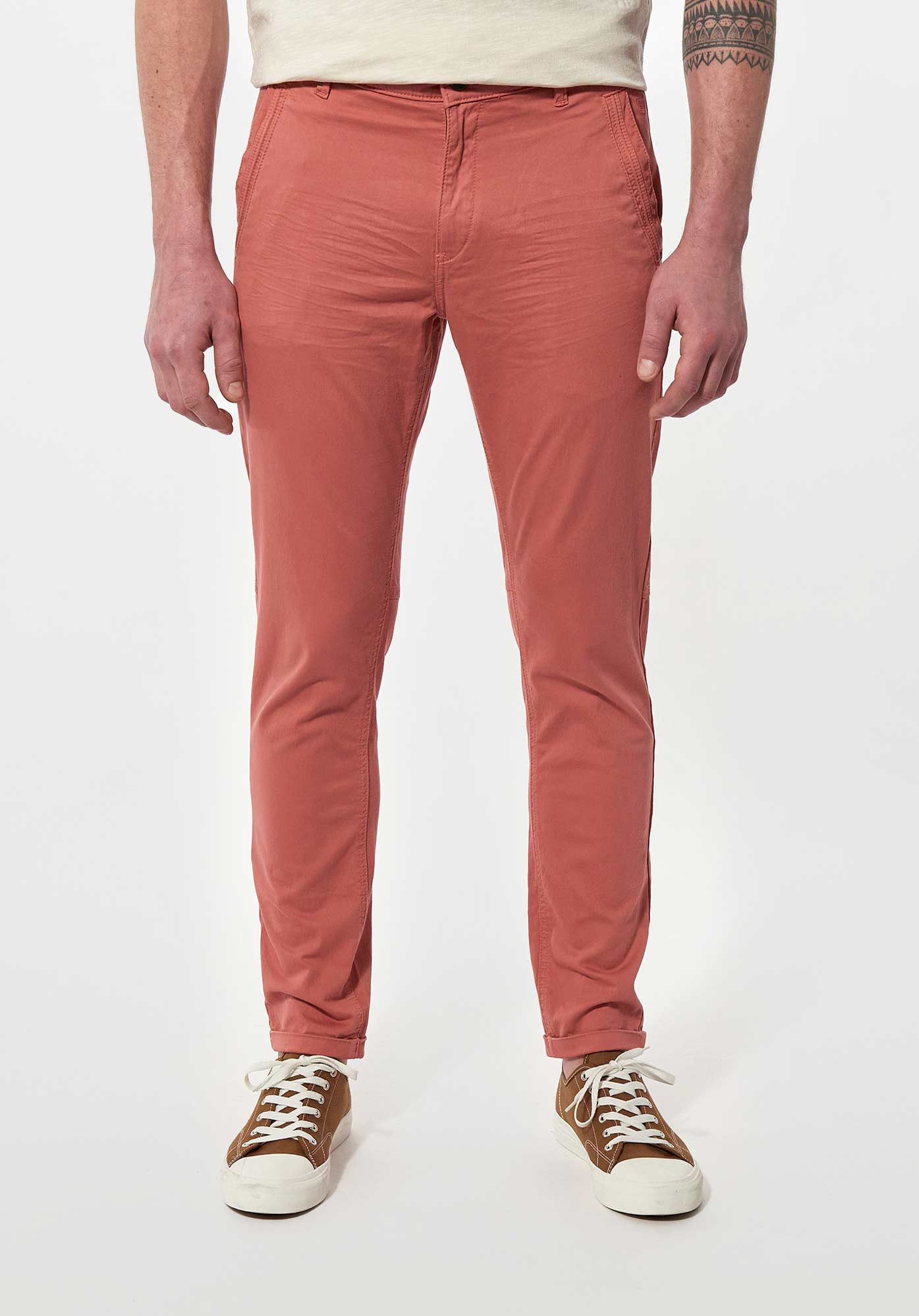 NIZZA  Pantalon slim rose Homme