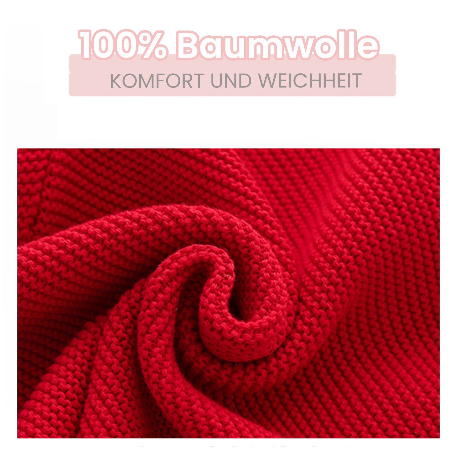 TOPMELON Strickjacke Kinder Mädchen Strickjacke Herbst Gestrickt Pullover