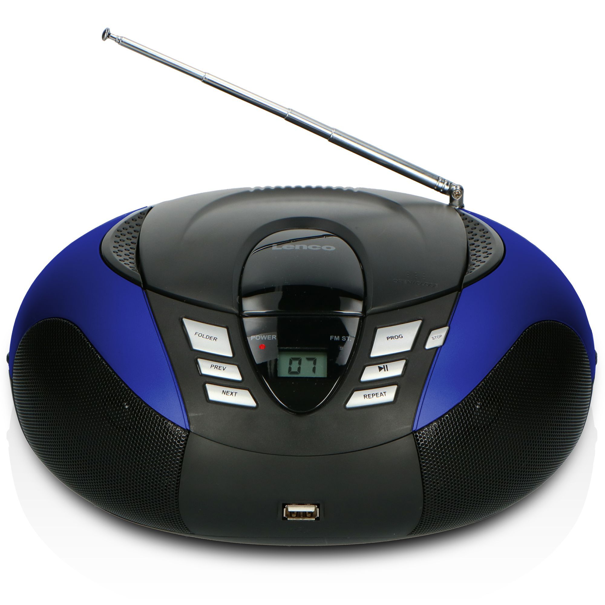 Lenco SCD-37 USB Tragbares FM-Radio
