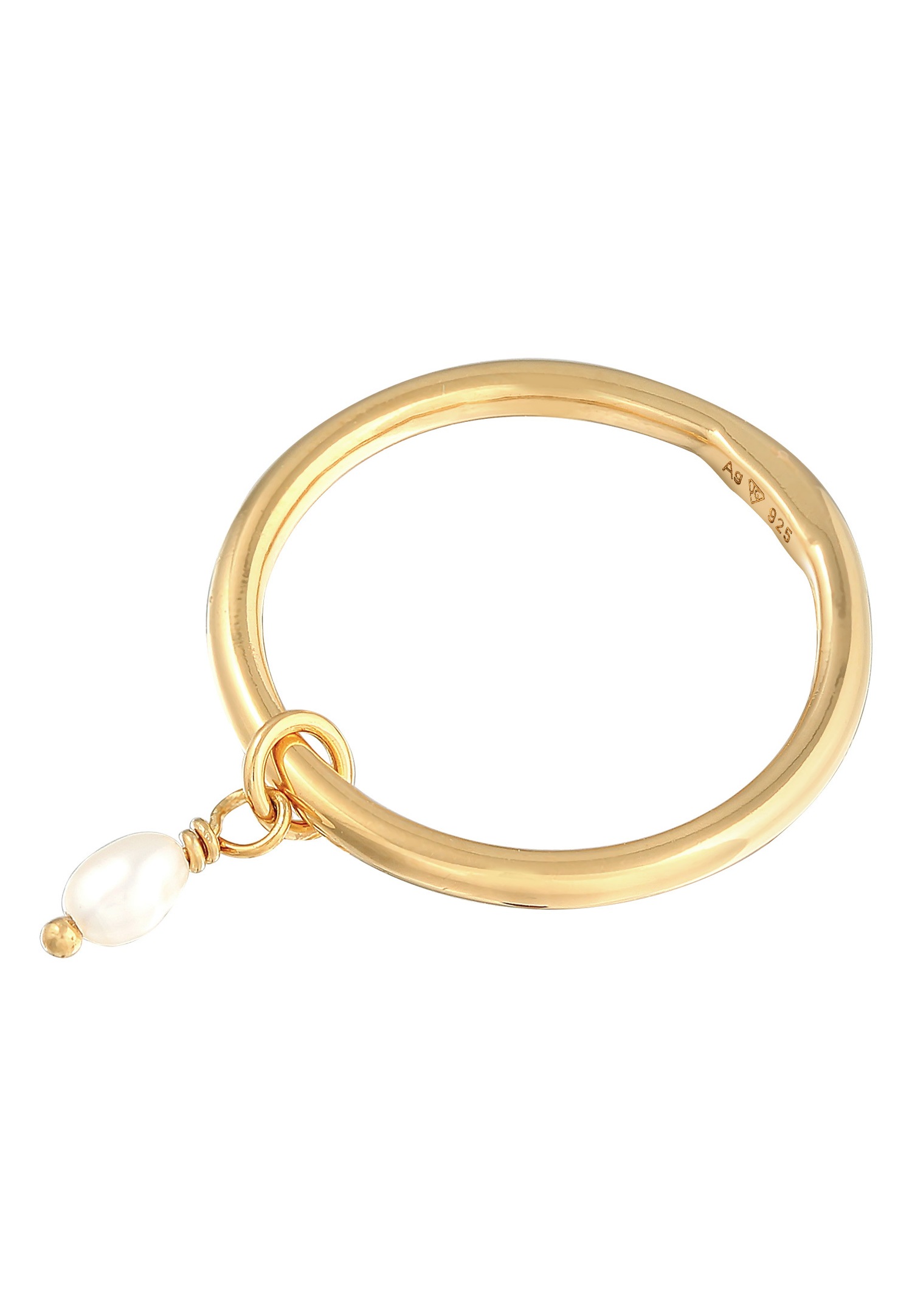 Elli Women's Basic Battery with Freshwater Cultured Pearl in 925 Sterling Silver