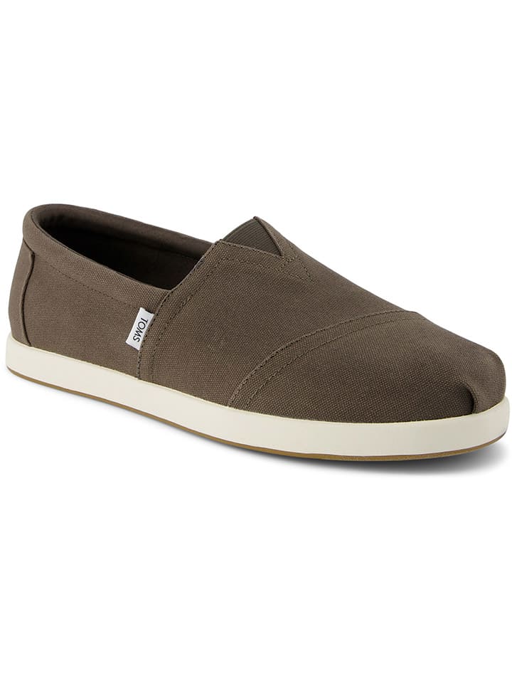 TOMS Slipper in Khaki günstig kaufen