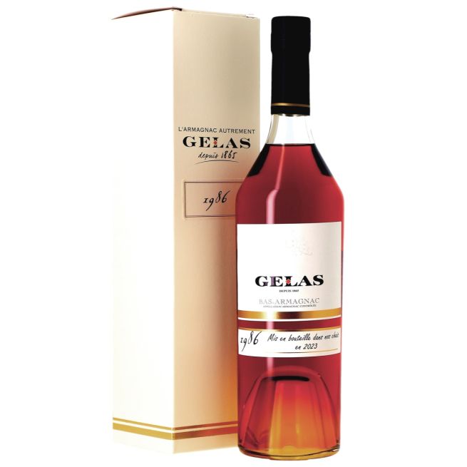 Armagnac, Maison Gélas, 1986 40°