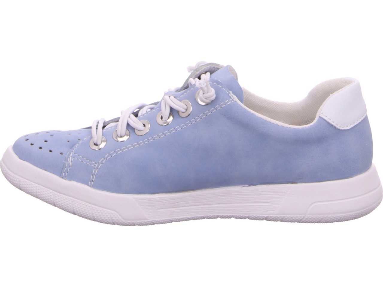 RIEKER Sportliche Slipper blau
