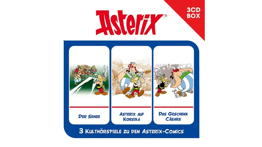 Asterix - 3-CD Hörspielbox Vol. 7