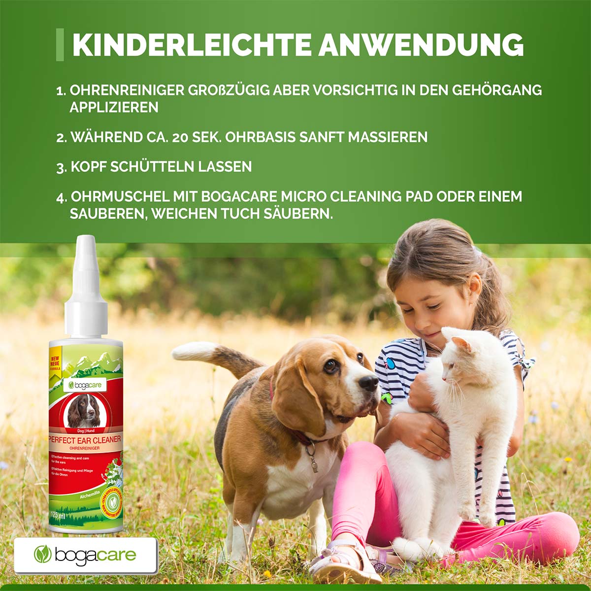 bogacare Perfect Ohr- Reiniger Hund 125 ml kaufen bei ZooRoyal