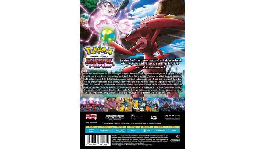 Pokémon – Der Film: Genesect und die wiedererwachte Legende