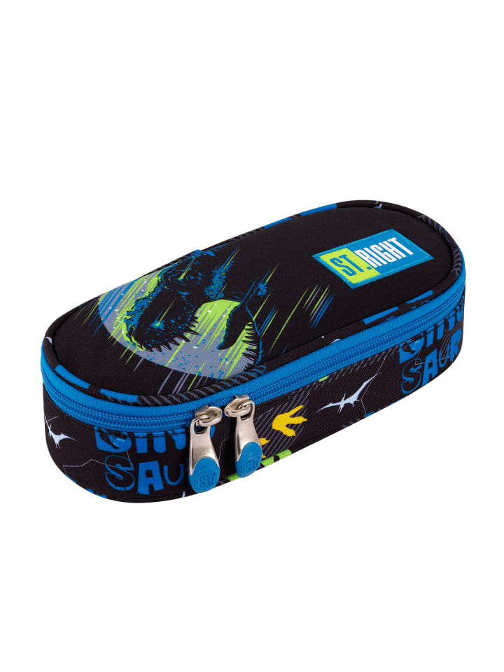 Yuhu.kids Federmäppchen Schlamper Etui Dino in Blau günstig kaufen onesize