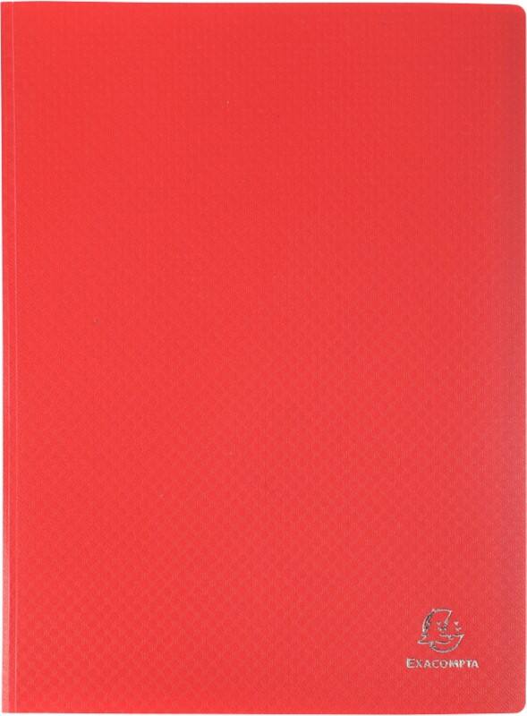 Exacompta OpaK Präsentationsmappe 100 Taschen Rot 8 Stück