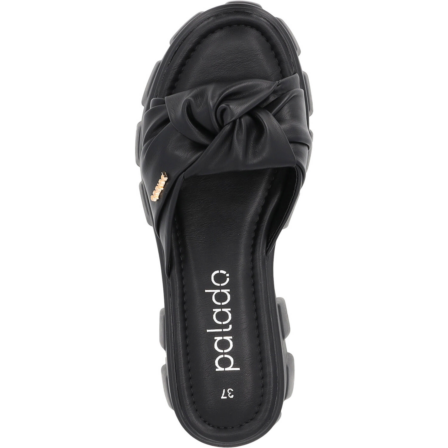 Palado Loja, Plateau-Sandaletten, Damen, Schwarz