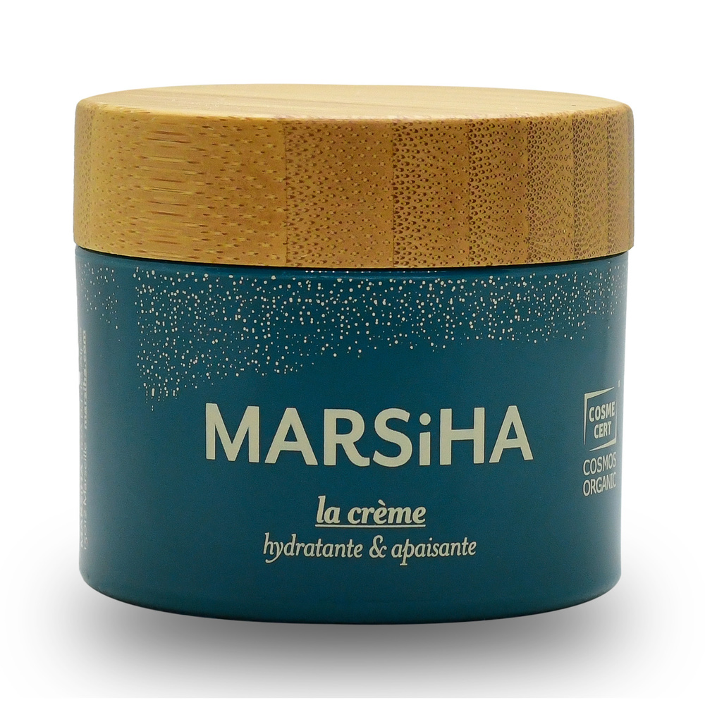 marsiha La créme hydratante et apaisante soin visage : crème