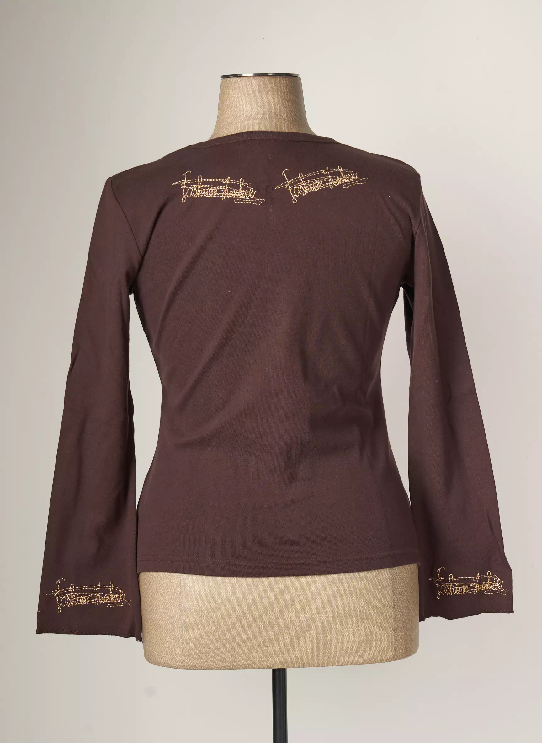 Fashion Junkie Tshirts Femme couleur marron