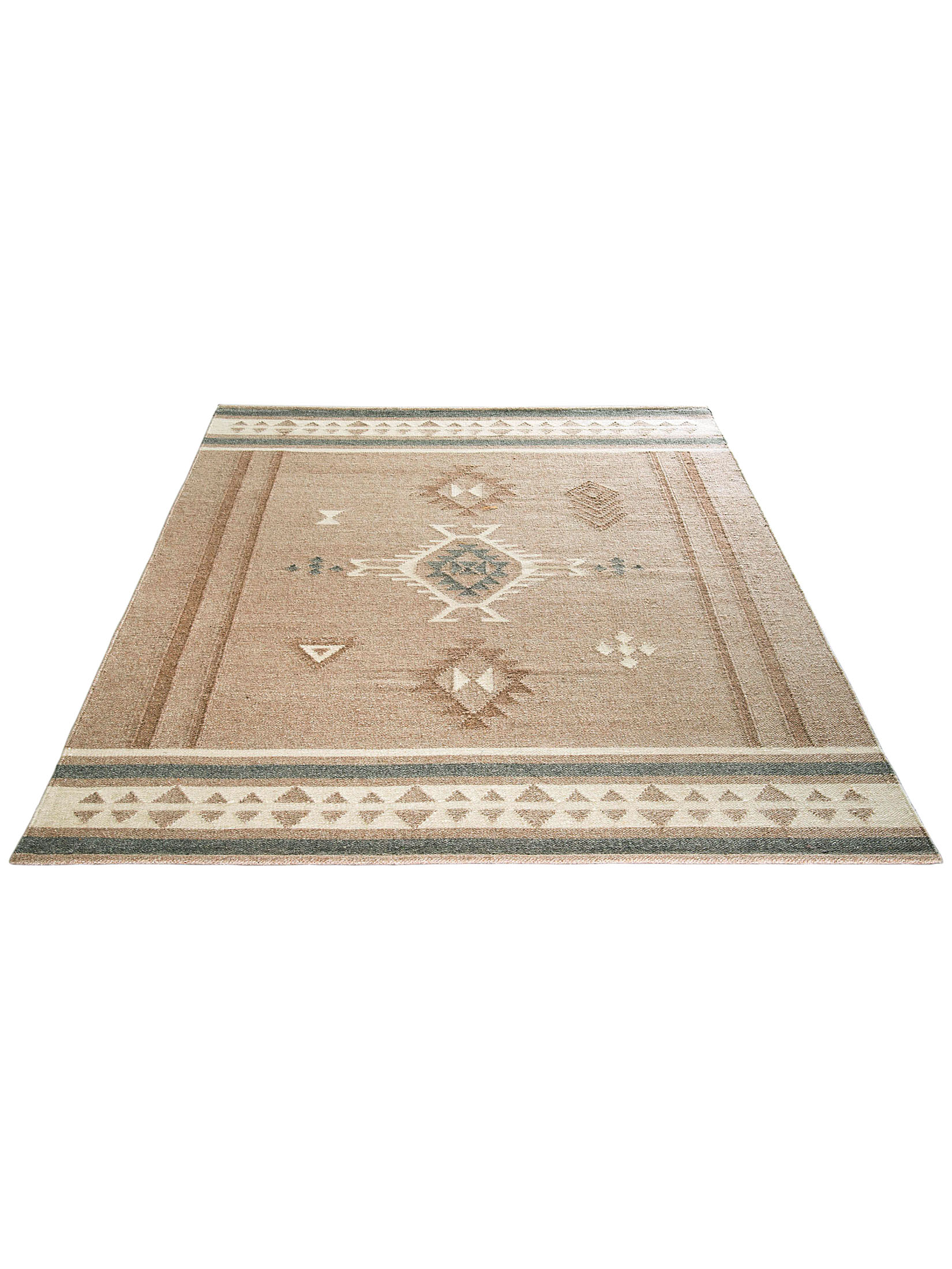 Berga Flachgewebe-Teppich, Light Brown