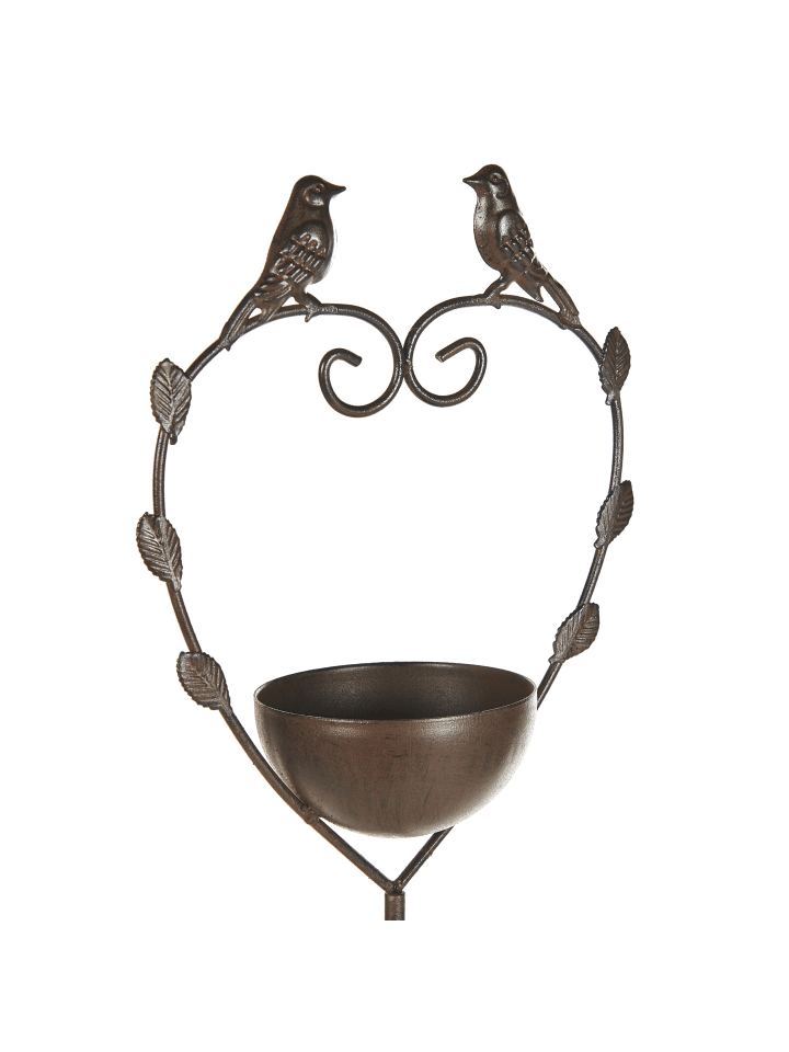 Beliani Vogelbrunnen SPARROW in Braun - (W) 20 x (H) 150 x (L) 10 cm günstig kaufen onesize