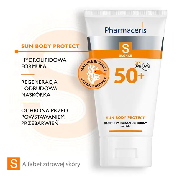 Bálsamo Corporal Protetor Hidrolipídico Pharmaceris S FPS 50+