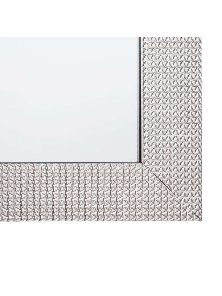 Beliani Wandspiegel DERVAL in Silber - (W) 50 x (H) 130 x (L) 3 cm günstig kaufen onesize