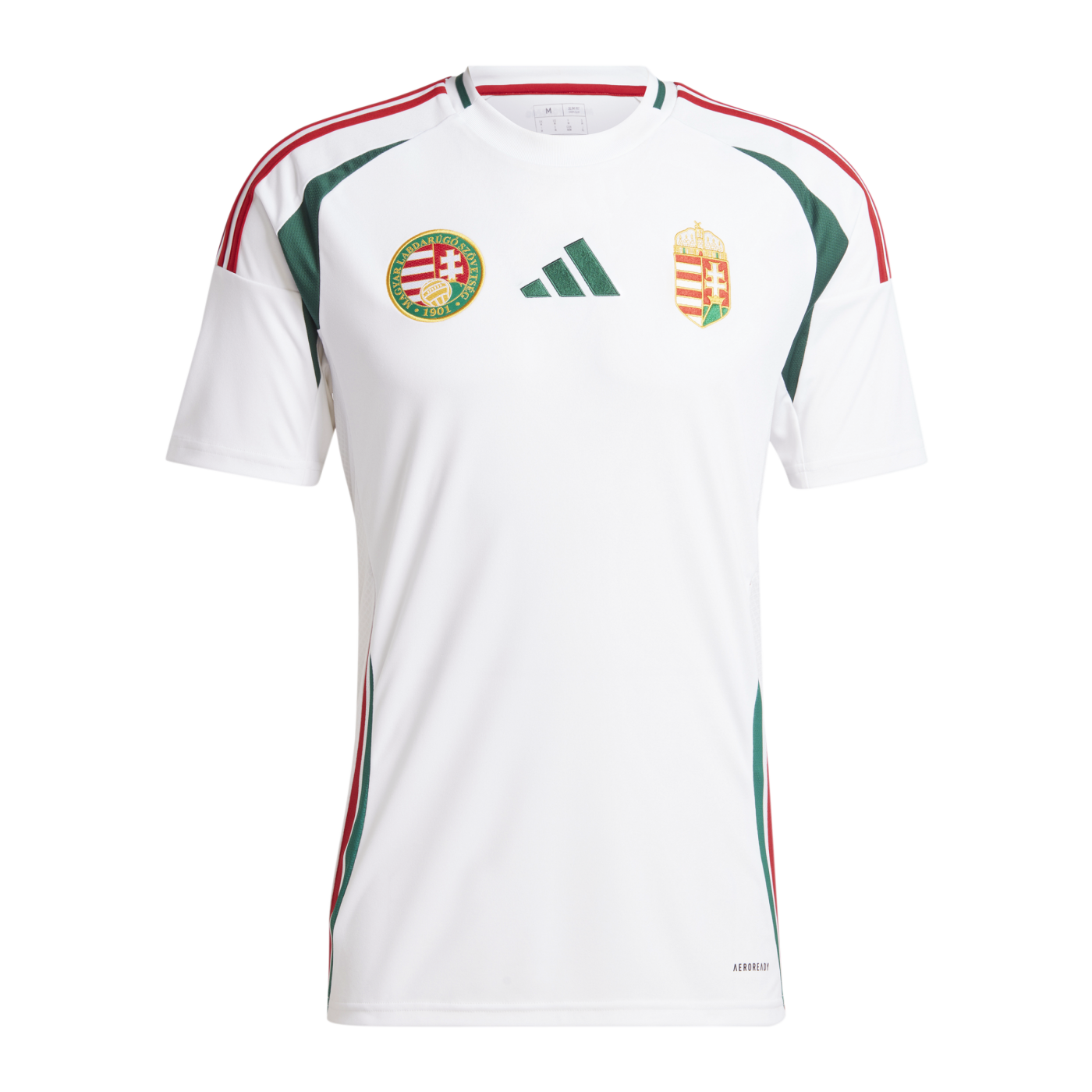 adidas Ungarn Trikot Away EM 2024 Weiss
