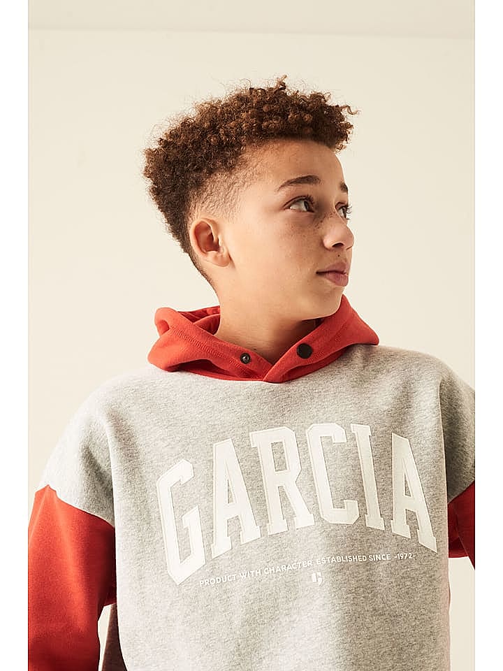 Garcia Hoodie in Grau günstig kaufen 140/146