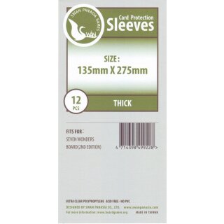 Swan Panasia Kartenhüllen 135mm x 275mm Premium Thick (12)