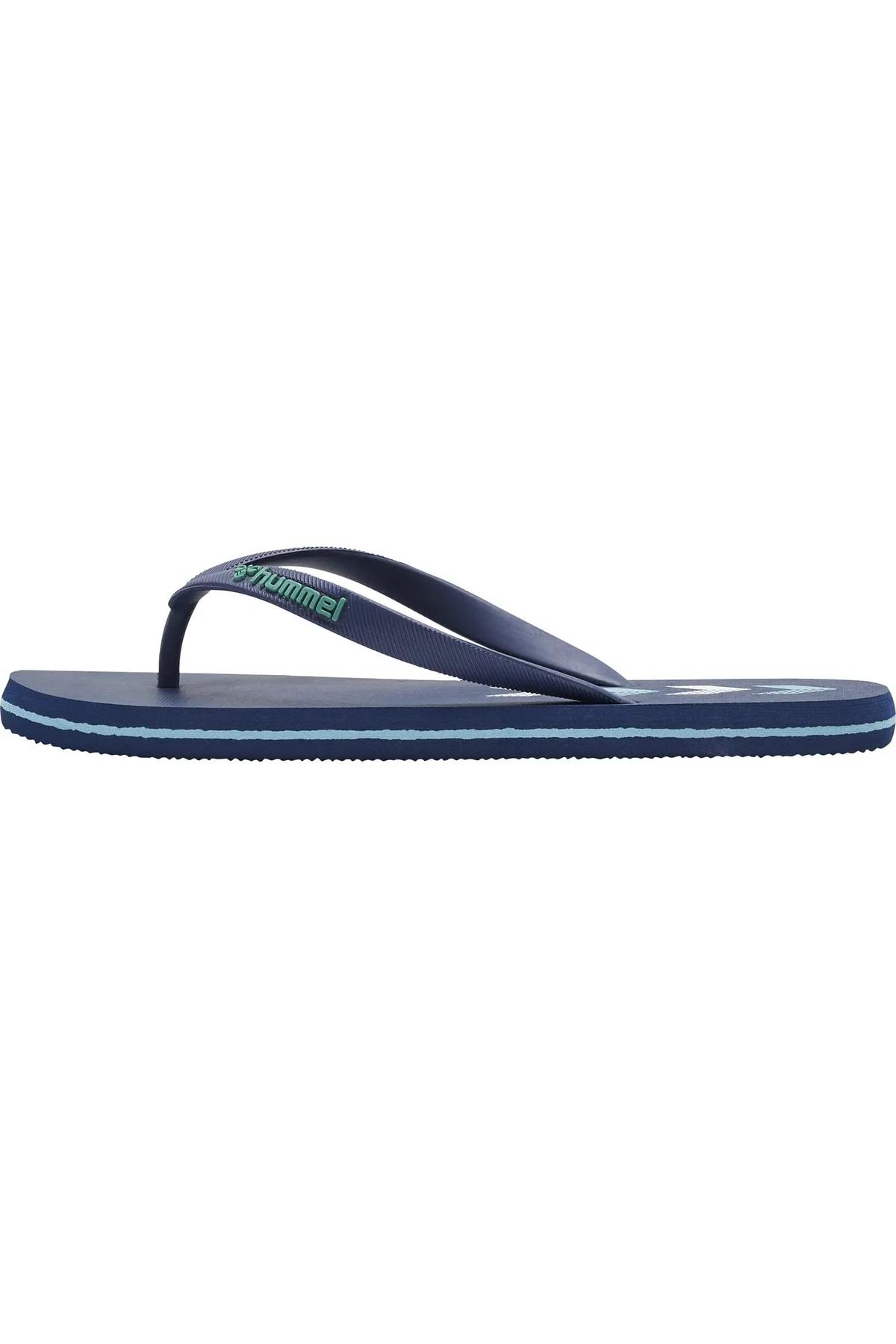 hummel  Pantolette - Blau - Flacher Absatz