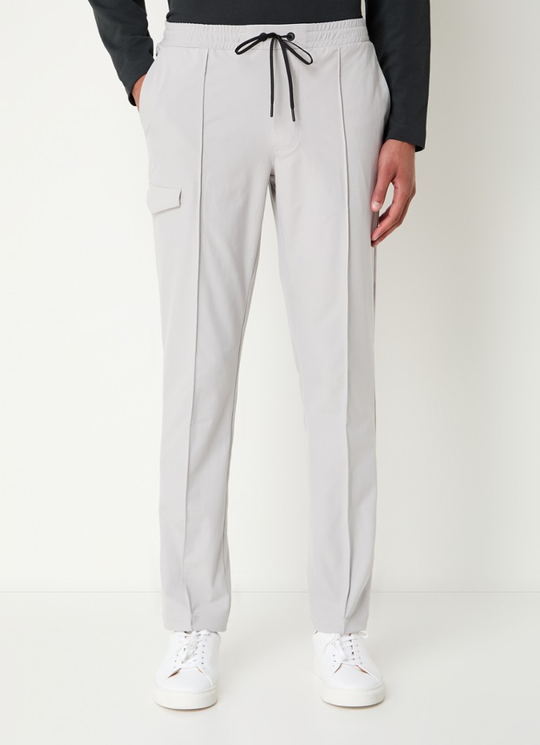 Pantaloni Boggi Milano slim fit cu buzunare laterale