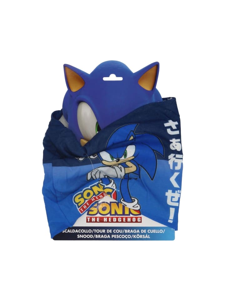 Sonic Sonic Kinderschal Onesize – Warmer Halstuch-Schal für Kinder in Blau günstig kaufen onesize