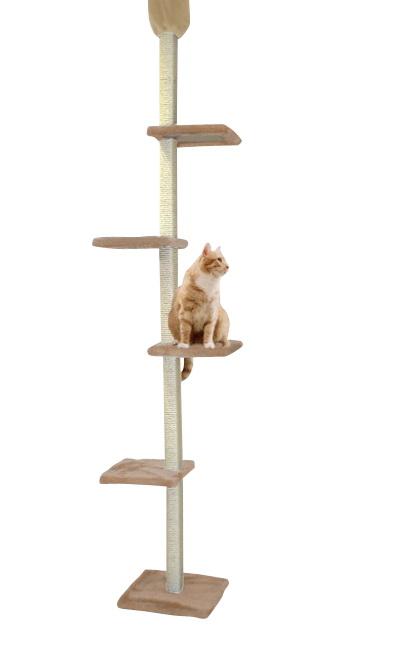 Cat Dream Katzen Kratzbaum raumhoch beige