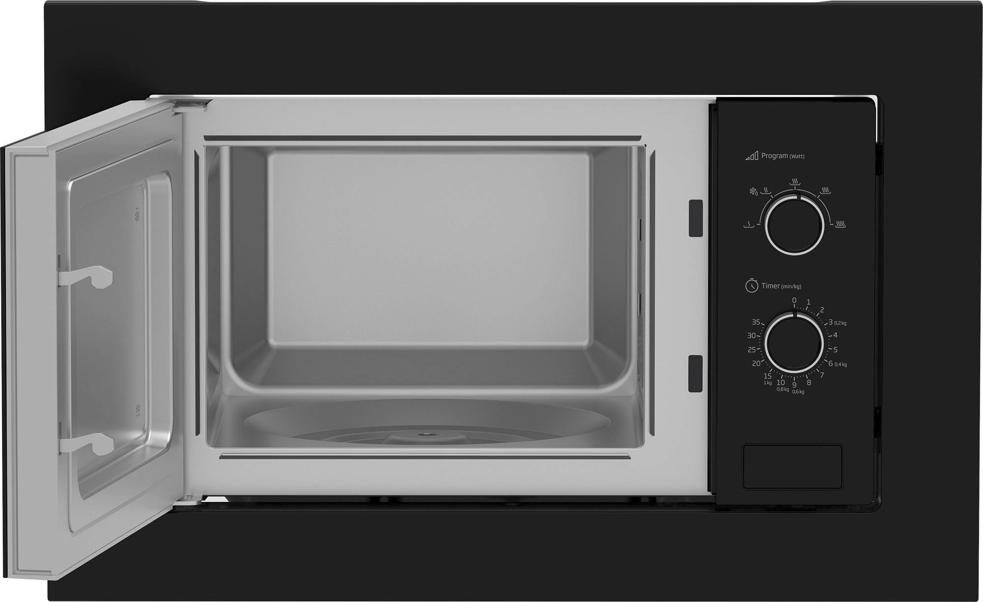 BEKO Einbau-Mikrowelle BMOB20202B, Mikrowelle, 20 l