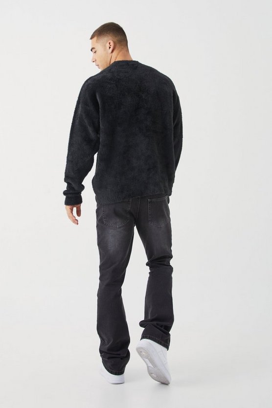 Slim-Fit Schlagjeans