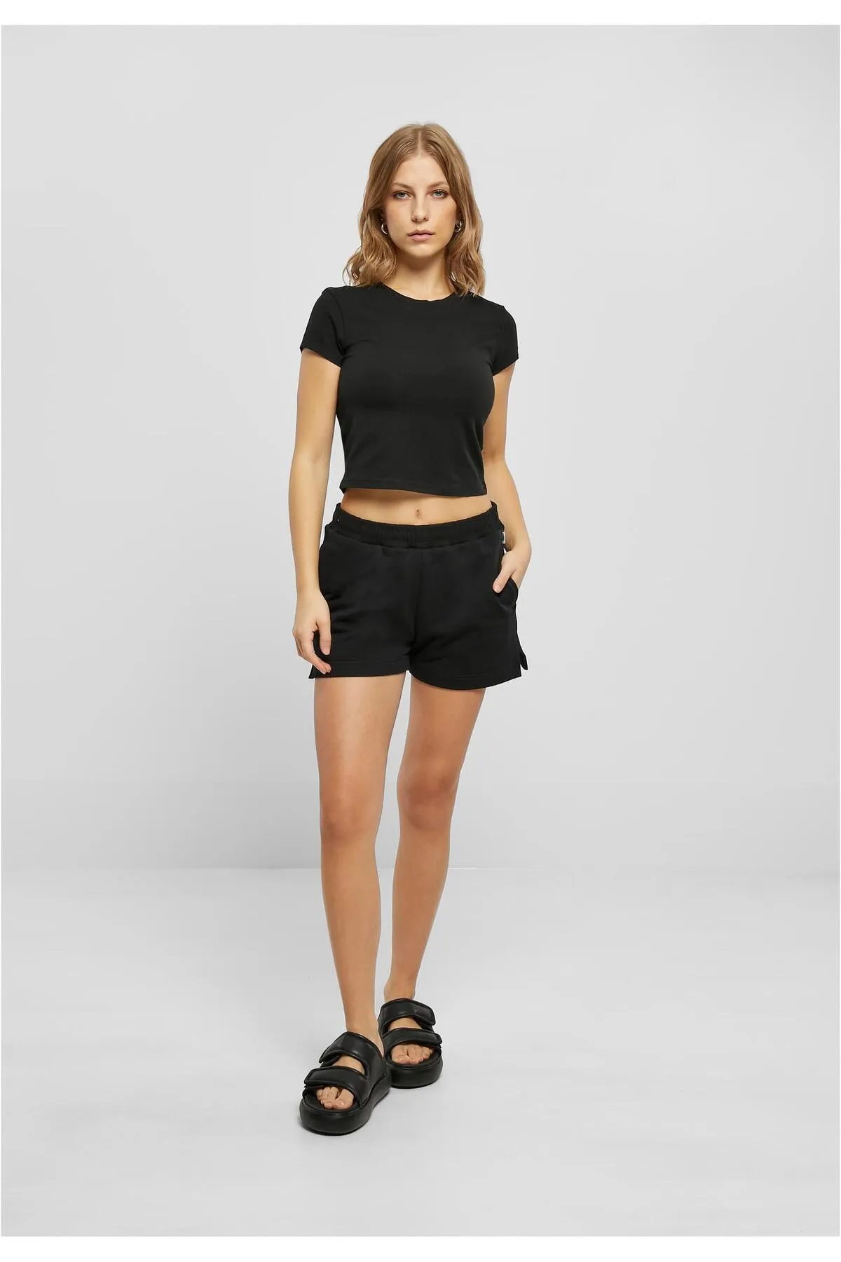 Urban Classics  Damen Ladies Organic Cotton Terry Shorts