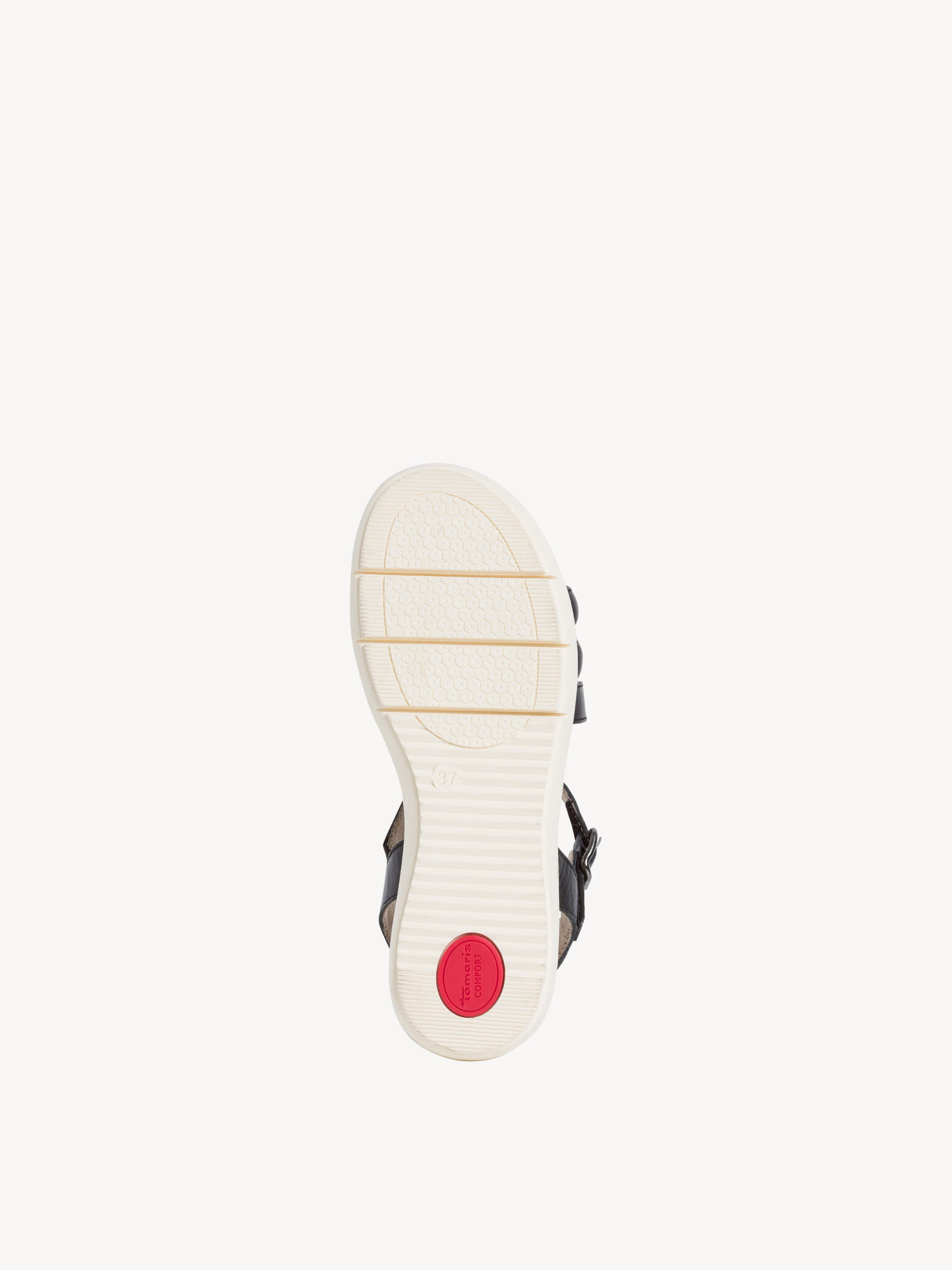 Sandale en cuir - noir