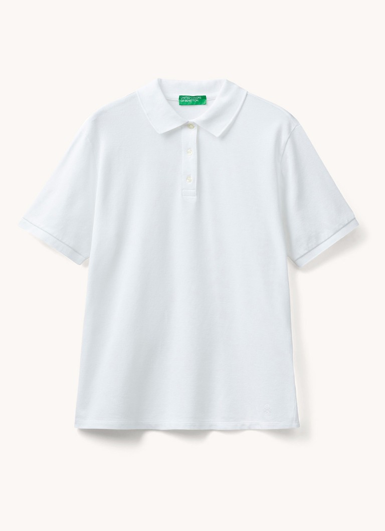 Benetton T-shirt with polo collar