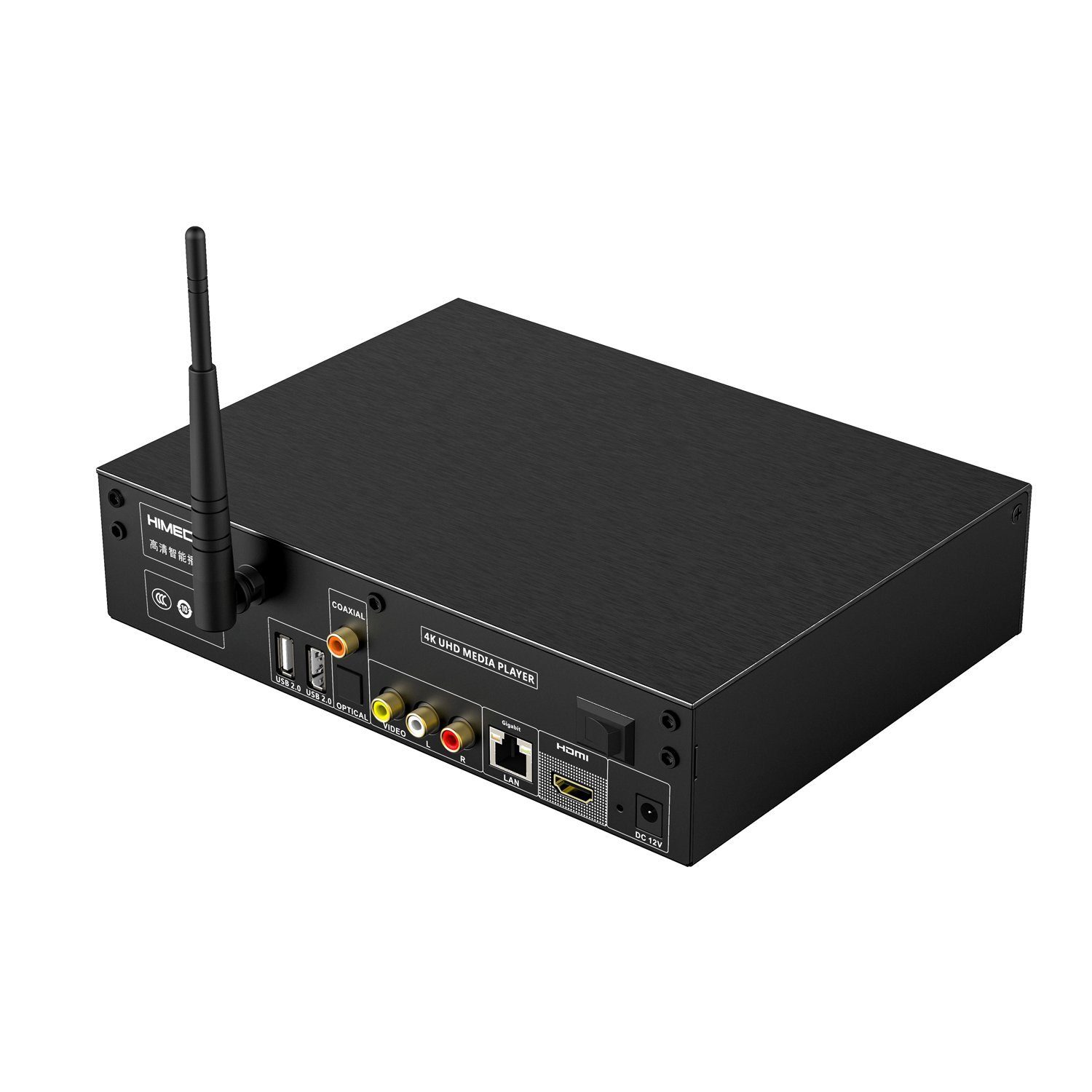 HiMedia Q20 Mini-PC (4K UHD HDR & 3D Android Mediaplayer / TV Box mit 3.5