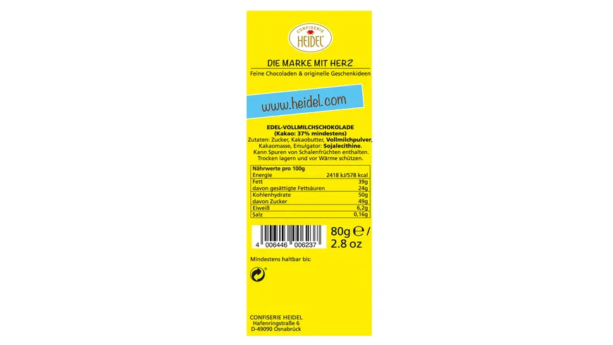 HEIDEL Glückwunsch 80 g