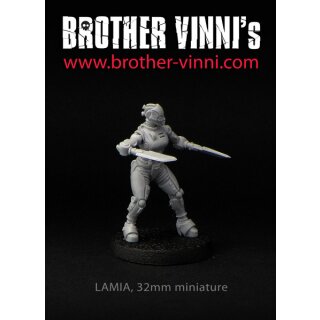 Lamia (female melee robot) (28 mm)