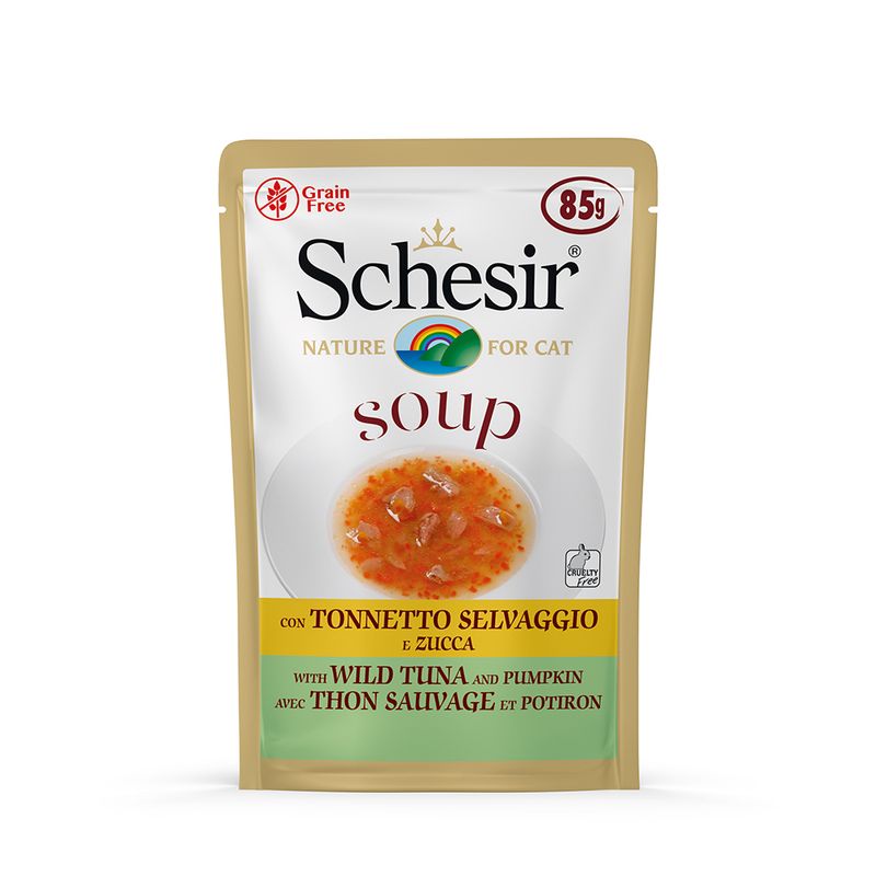 Sparpaket Schesir Cat Soup 24 x 85 g zu TOP-Preisen % | bitiba