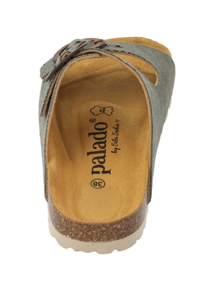 palado Pantoletten in olive günstig kaufen