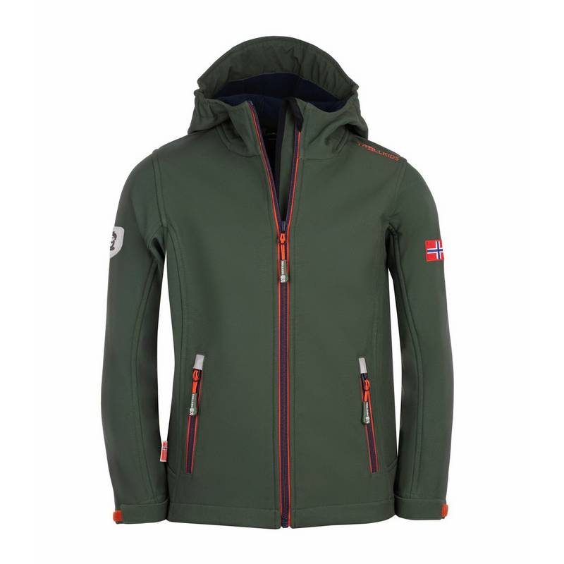 Trollkids Trollfjord Softshelljacke Kinder