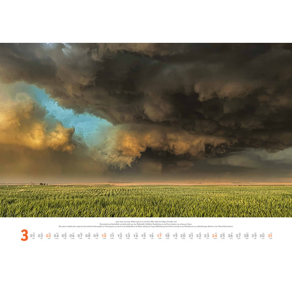 WETTERPHÄNOMENE 2024 - Kalender