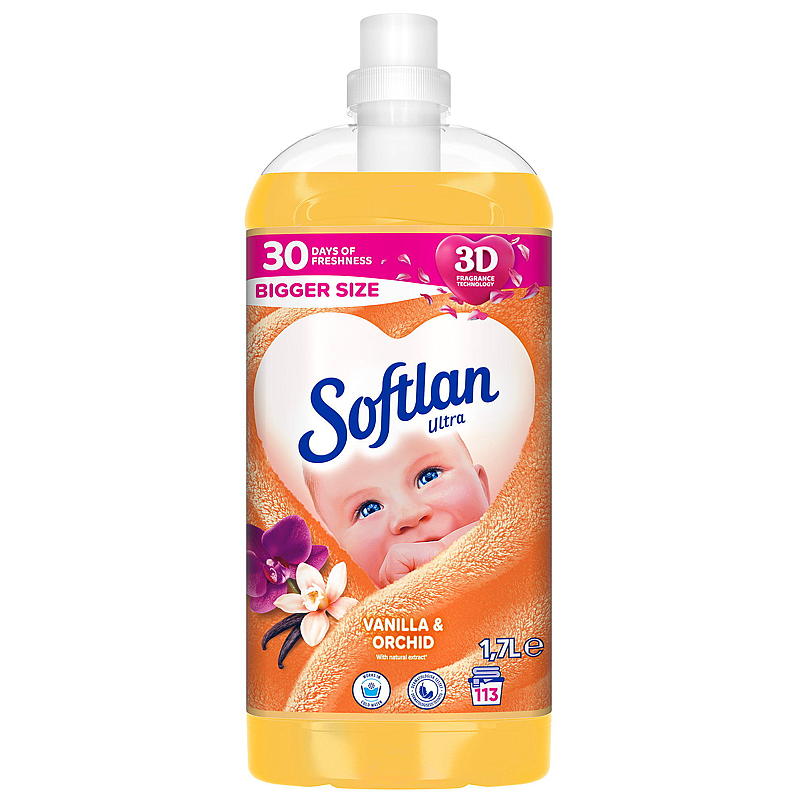 Softlan Skyllemiddel 1,7 l Vanilla