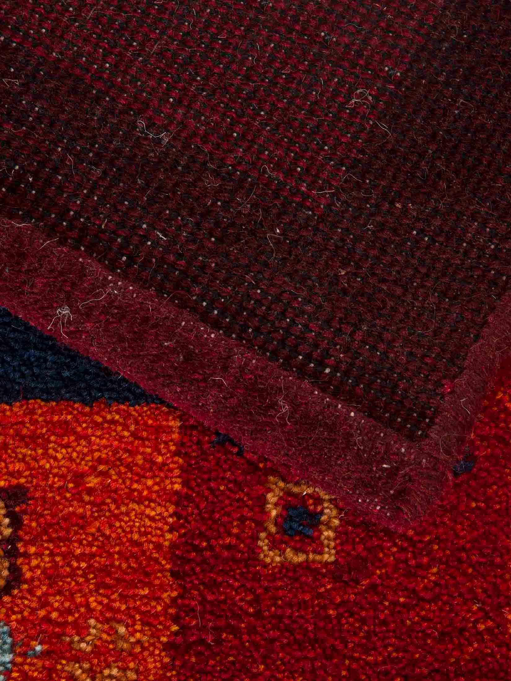 Bikapur Gabbeh-Teppich, Multired