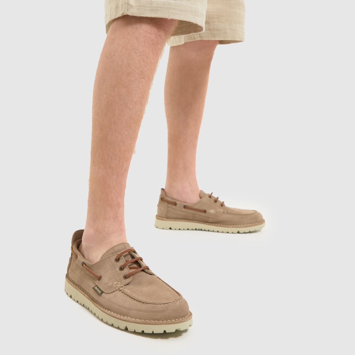 Barbour – Mousa – Beige båtskor