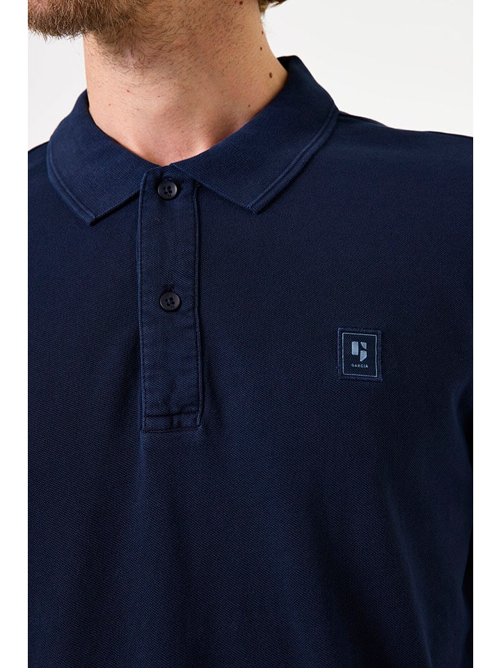 Garcia Poloshirt in Dunkelblau günstig kaufen
