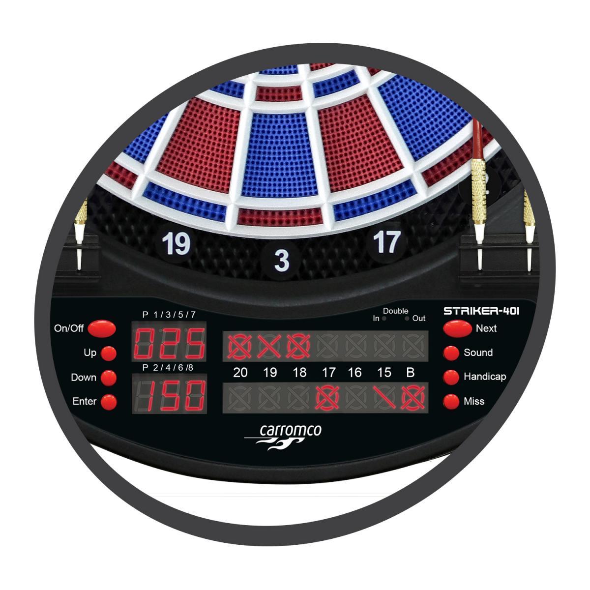 Carromco Elektronik Dart Striker-401
