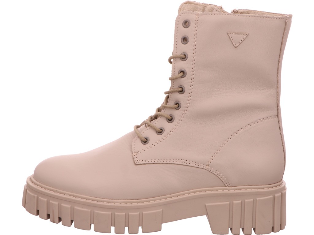 PALPA Stiefeletten beige Schnürstiefel Boots Damen Beige Neu
