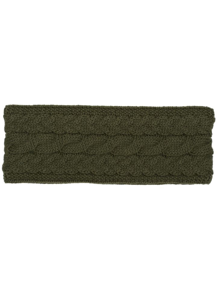 styleBREAKER Strick Stirnband in Oliv günstig kaufen onesize