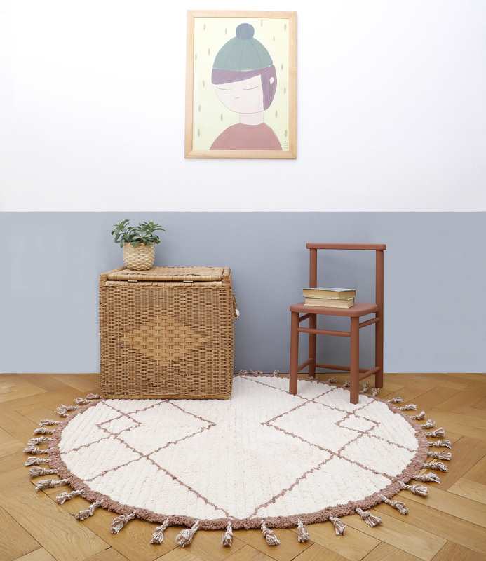 Tapis rond 120cm CÔME