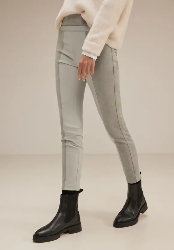 Street One Skinny Fit Materialmix Hose