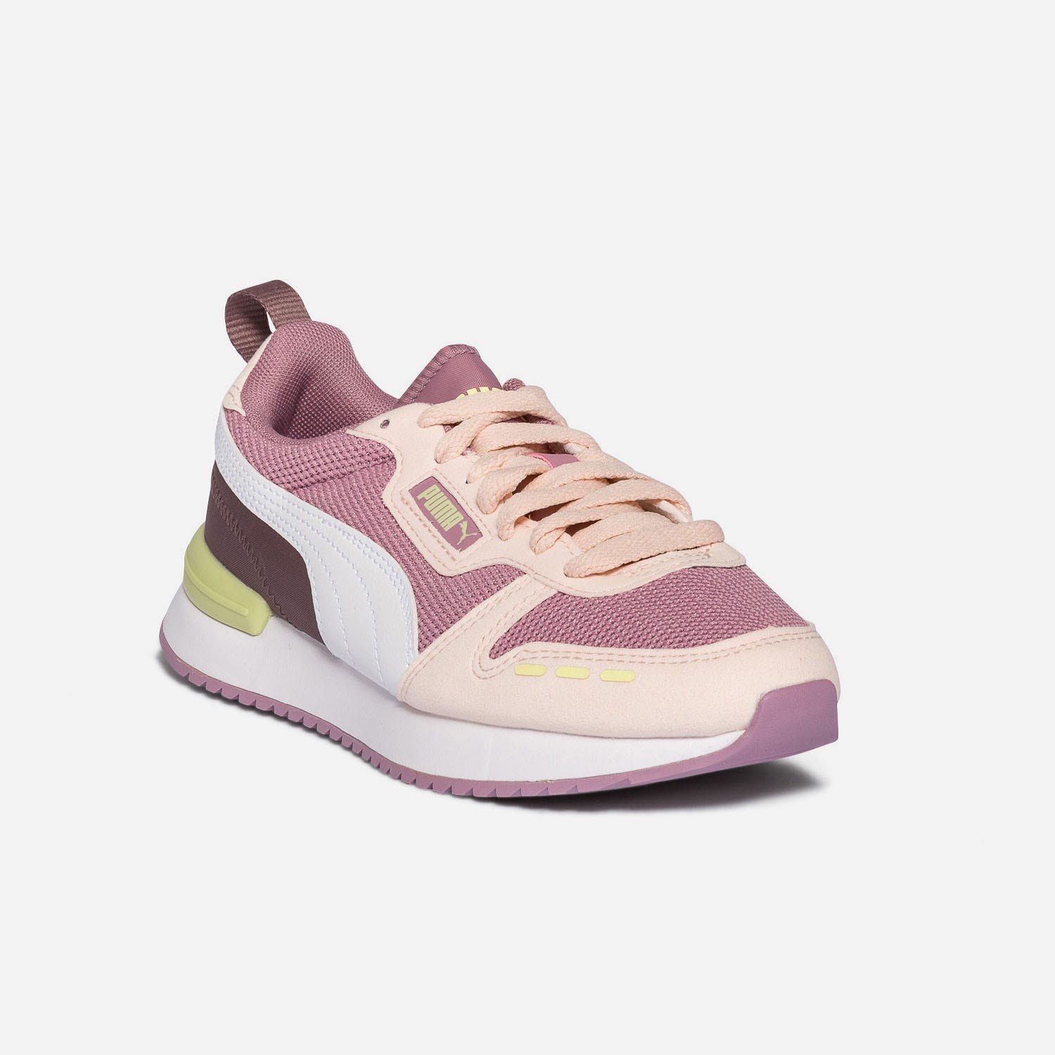 Tennis PUMA rose, lilas, prune et vert