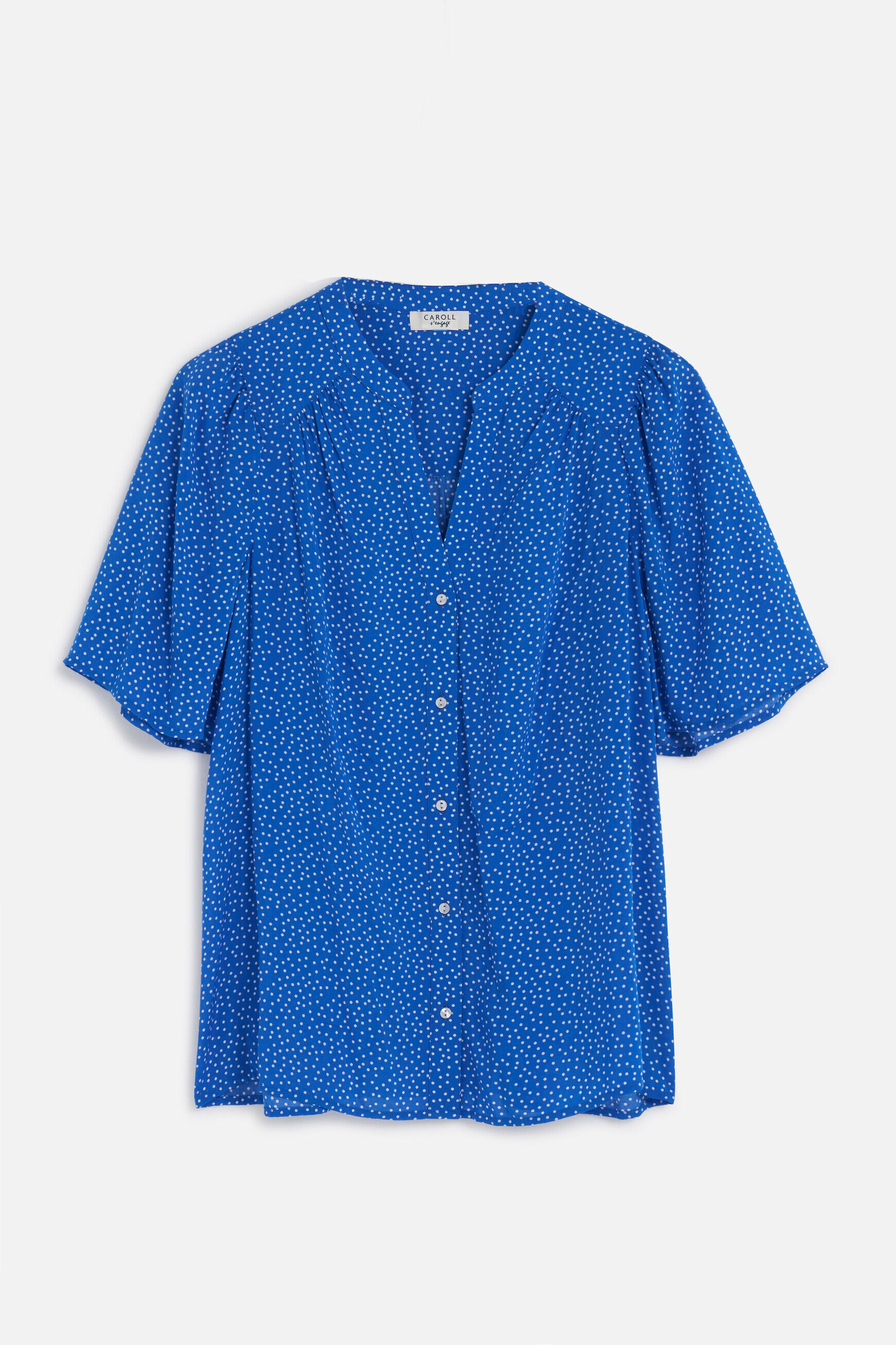 Chemise carla3 bleu marine femme